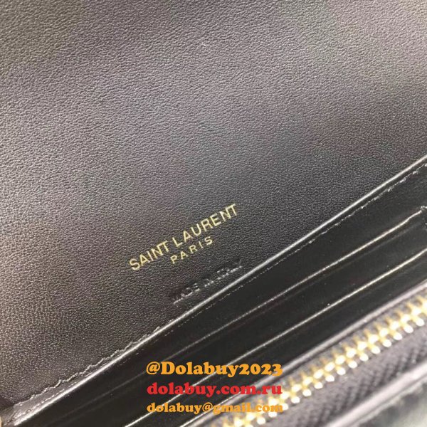 Fakes YSL Saint Laurent Waist Pack Fanny Pack Black Belt Bag