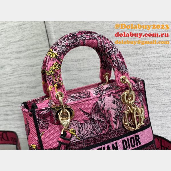 Discount 7 Star Christian Dior Lady Dior 24cm Bags