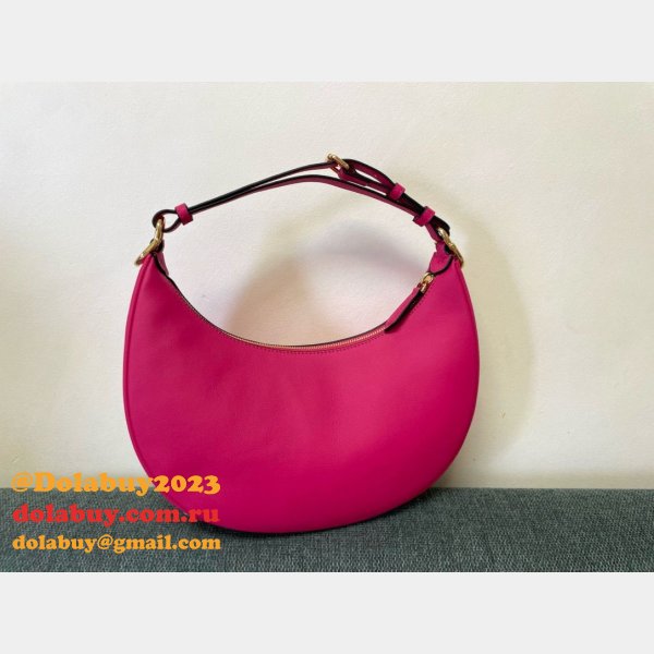 UK Fendi Fendigraphy leather shoulder hobo bag