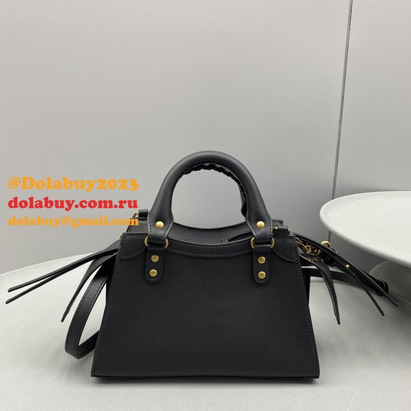 Luxury balenciaga cuag plain weave black