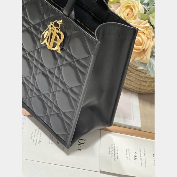 AAA+ dior book tote leather with strap 1286/1265