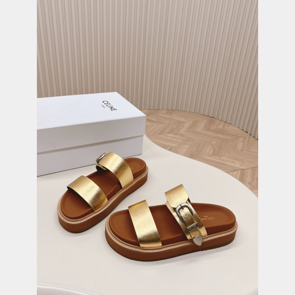 Replica Celine Sandal Fashion Ladies Slide Platform Knockoff Shoes