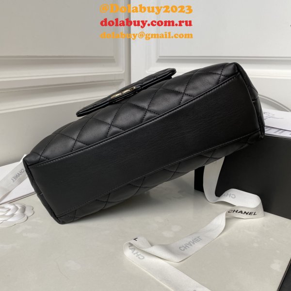 High Quality Hobo AS4347 Fashion Designer Black Handbags