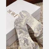 Best Dior Flat Slipper DWAY SLIDE