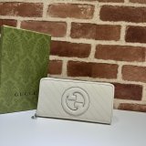 Designer Gucci 760312 Blondie Zip-Around Wallet 1:1 Mirror