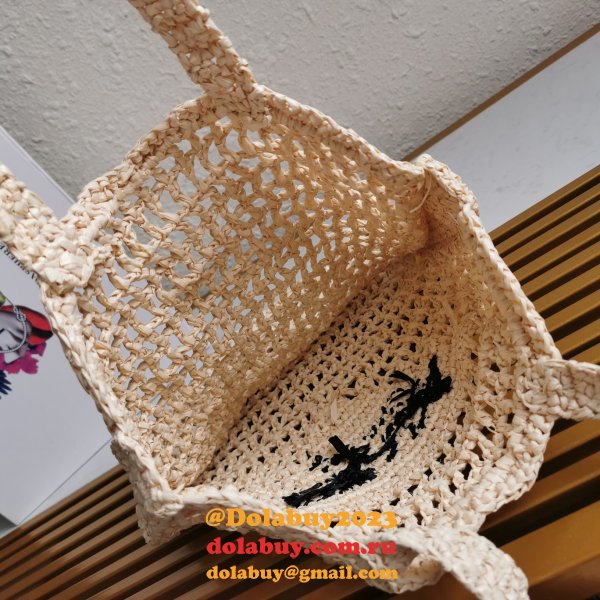 Top Quality PRADA Raffia tote bag Luxury