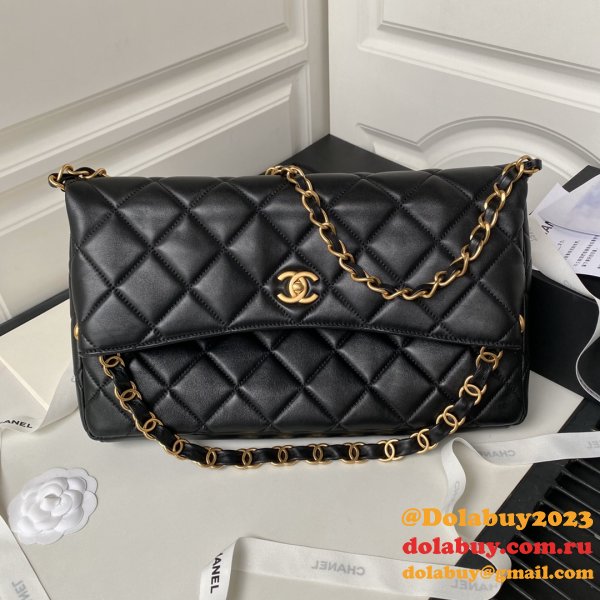 Designer Luxury AS4777 Hobo Knockoff Black/White Bags