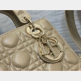 Designer DIOR LADY 17/20CM BAG LAMBSKIN