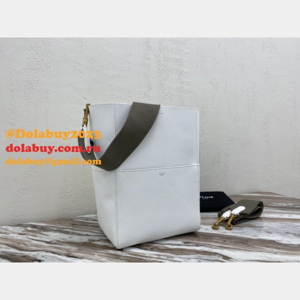 Top Quality Cheap Seau Sangle Celine White Bags