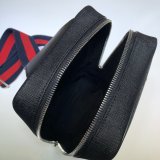 Best AAA+ Gucci Messengers GG Black belt Purses 478325 GG Supreme