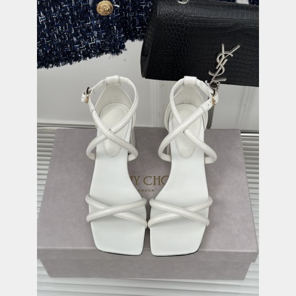 Jimmy Choo Jess Fashion Slingback Sandals Heel: 6.5 cm Shoes