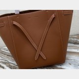 Small Celine Brown Cabas Phantom in soft grained calfskin Top Quality