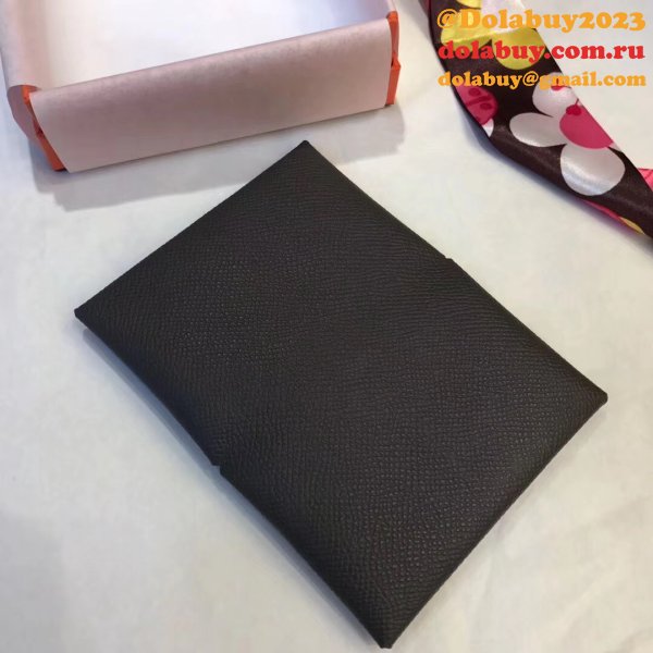 Top 7 Star Wallets Hermes Card Holders 120826A Quality