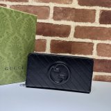 Designer Gucci 760312 Blondie Zip-Around Wallet 1:1 Mirror