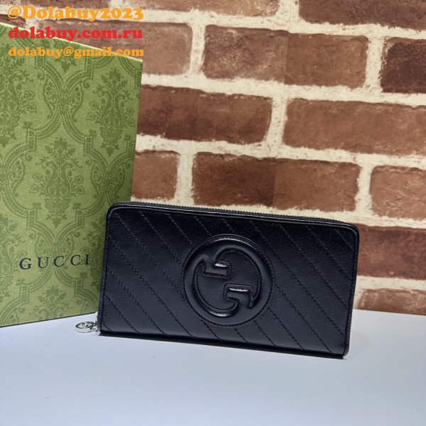 Designer Gucci 760312 Blondie Zip-Around Wallet 1:1 Mirror