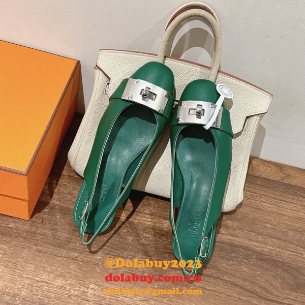 Designer Designer hermes Innocente slingback