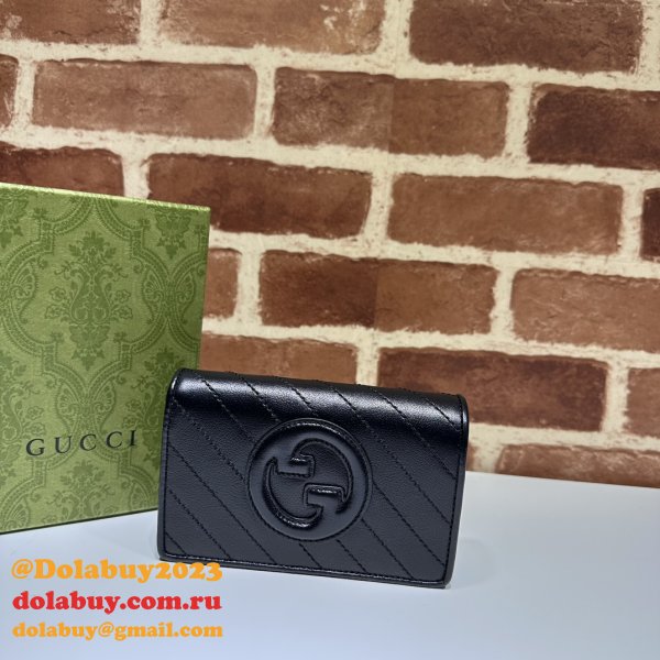 Gucci 760336 Blondie Compact Wallets Top Quality Designer Bag