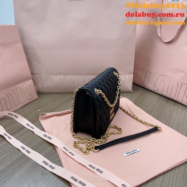 Copy High Quality 5BP065 Cheap Miu Miu Matelasse Bags