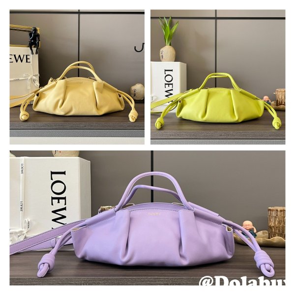 AAA+ Paseo Dumpling Buns small Nappa leather BAG