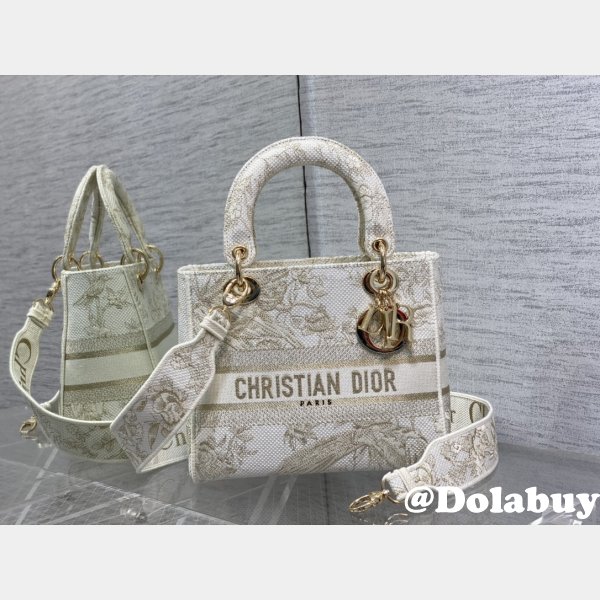 High Quality Best Lady Dior 24cm Knockoff Handbags