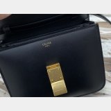 High Quality bag Celine Teen Classic Leather Shoulder Black Bag