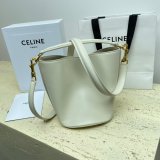 UK Celine Perfect Perfect Quality Teen Bucket Triomphe Bag