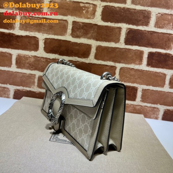 Best Quality Gucci Top Quality 400249 Dionysus small shoulder leather bag