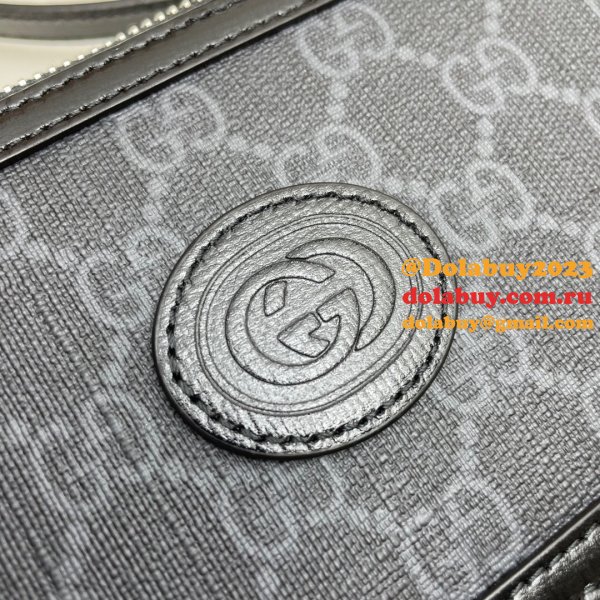 Gucci Knockoff Designer Mini bag with Interlocking G 671674 GG Supreme