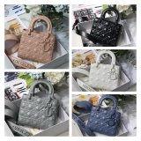 High Quality 1:1 Inspired Lady Dior 20cm Shop Designer Purses