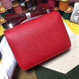 Hermes Constance Bag 23cm Epsom Leather Red Best