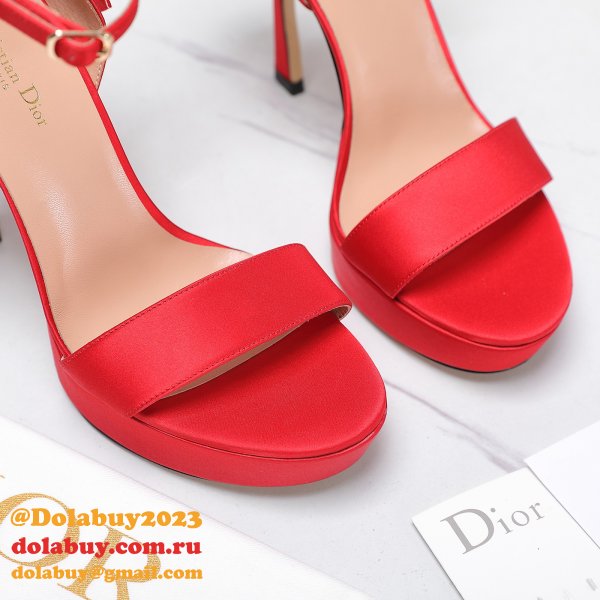 Duplicate Mlle Dior Heeled Sandal Fashion