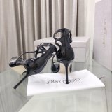 Azia 110 Patent Leather Sandal Inspired Jimmy Choo Heel: 8.5 cm Shoes