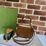 1:1 Cheap Gucci Fashion 686864 Mini top handle bag with Bamboo