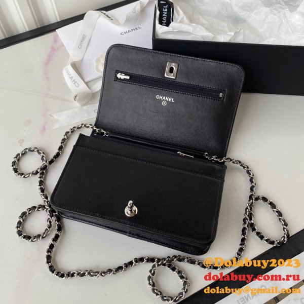 Wholesale Wallet 7 Star on Chain Lambskin AP2853 Bag