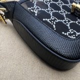 Gucci Luxury Designer Knockoff Jackie 1961 Crystal GG 677027 Bag