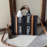 High Quality Chloe Woody Handbag Replica online Black