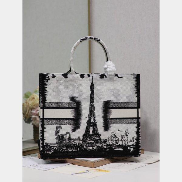 AAA+ DIOR Eiffel Tower BOOK TOTE