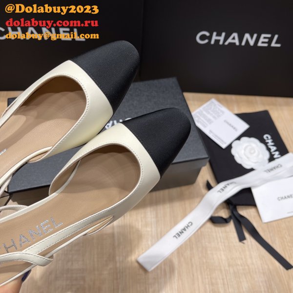 Perfect Knockoff CHANE Cheap SLINGBACKS