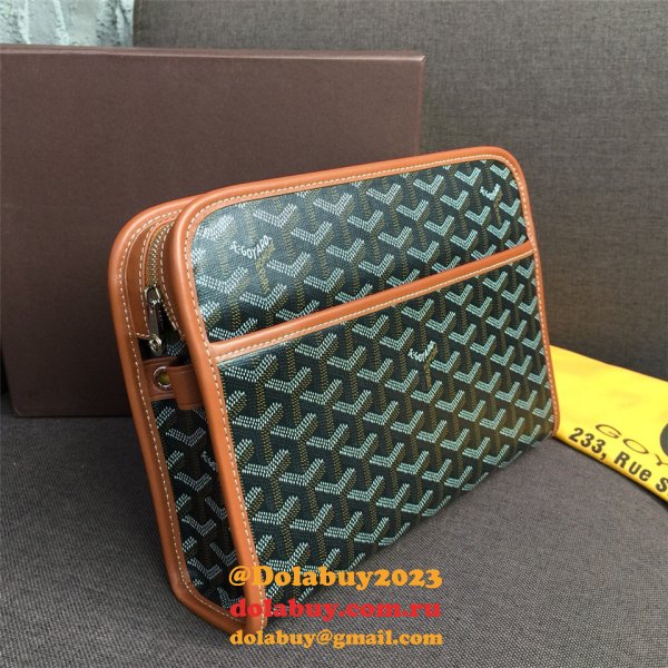 Copy Goyard Multi-Color Cosmetic toiletry bag