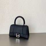 The Designer Affordable Balenciaga Knock off Lychee Pattern Hourglass 19/23cm Bag