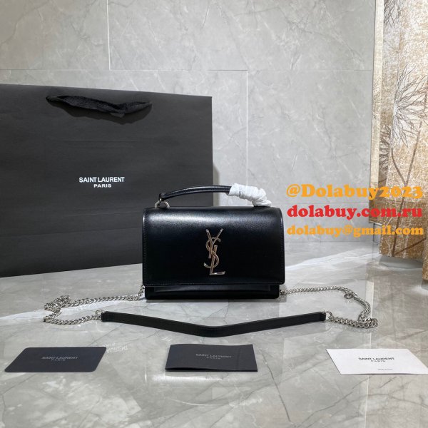 Buy AAA+ YSL Sunset 19cm Bags Online Black