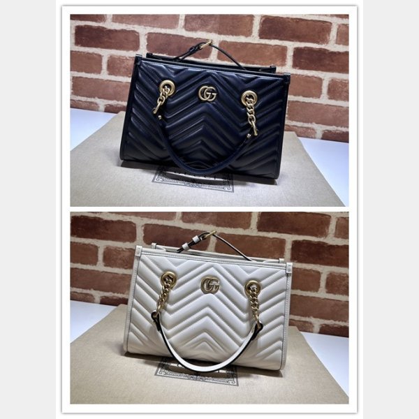 UK gucci GG Marmont SMALL TOTE BAG