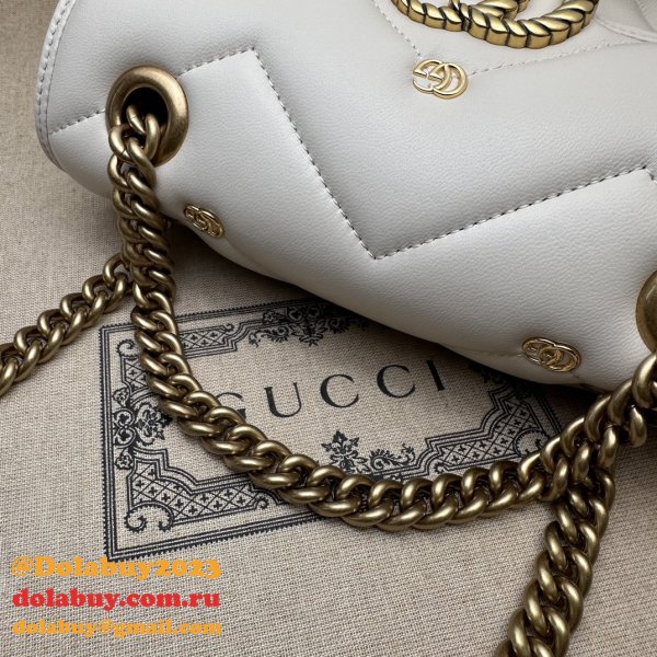 GG Marmont Matelassé 446744 Wholesale Gucci Inspireds Bag