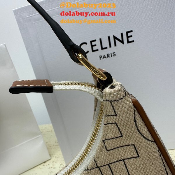 Celine Designer 1:1 Mirror Ava Denim 193952 Copy Bag