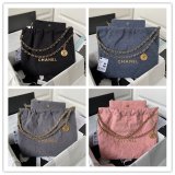 Buy Fake High-Quality Camellia 22 CC Bag AS3260 35cm