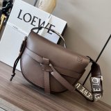 High Quality bag 1:1 Wholesale Mirror LOEWE GATE HADNBAG 25MM