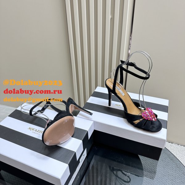 Wholesale Top Quality Aquazzura Heels 8.5cm Sandals Perfect Shoes