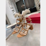 Best valentino ROCKSTUD CALFSKIN ANKLE STRAP SANDAL