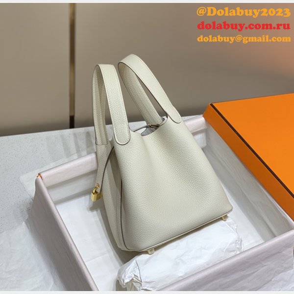 Luxury 7 Star Best Designer Hermes Picotin 18/22cm Gold Online