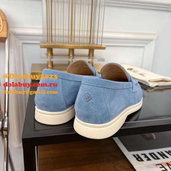 First Copy Loro Piana Fashion 2023 Retro Casual Shoes